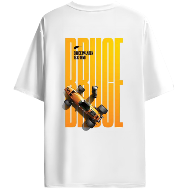 BRIDGENPLANEN Abstract Text Oversized Tee