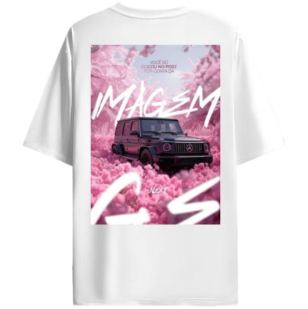 Barbiecore G-Wagon Tee | Oversized Streetwear