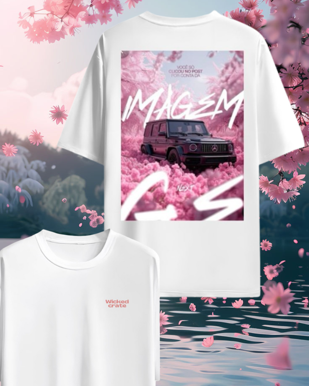 Barbiecore G-Wagon Tee | Oversized Streetwear