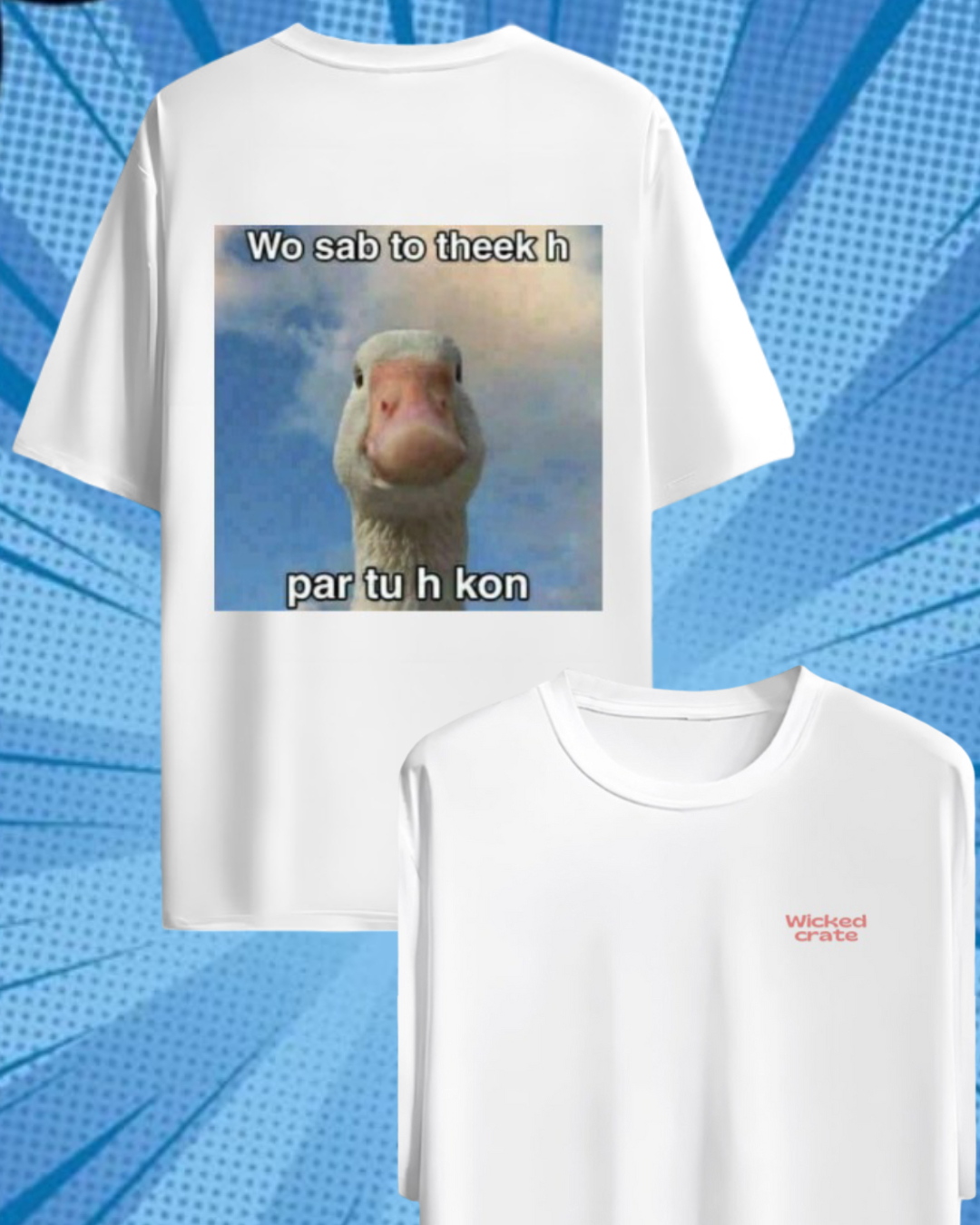 Oversized Tees, Oversized Laughs